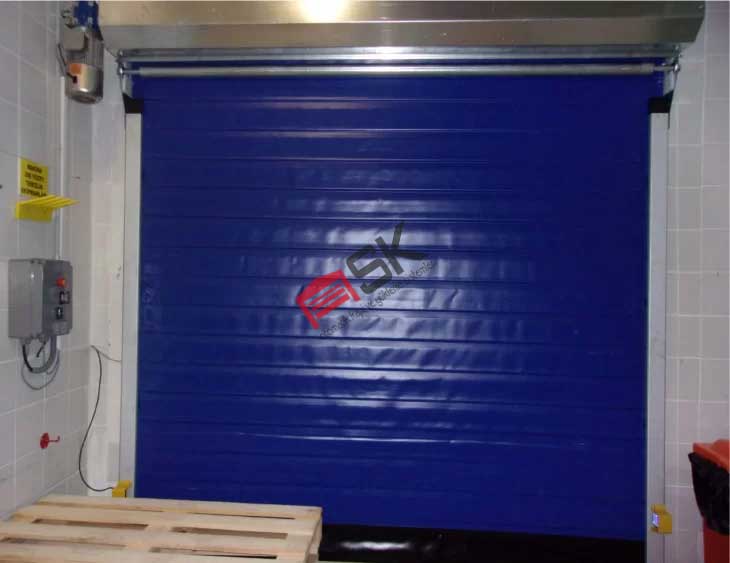 Yüksek Yalıtımlı Hızlı PVC Sarmal Kapı