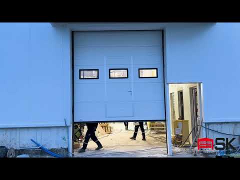 Seksiyonel Fabrika Kapısı, Endüstriyel Fabrika Kapıları Video 1
