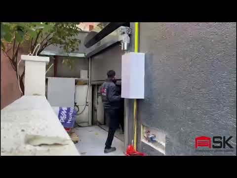 Yüksek Hızlı PVC (Branda) Sarmal Kapı - Endüstriyel Kapılar Video 1