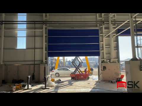 PVC Branda Tersane Hangar Kapısı, Tersane Kapısı Fiyatları Video 1